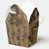 Golden Olive Marble Bedankdoosjes (Geopend)