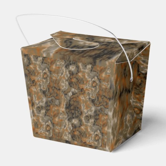 Golden Olive Marble Bedankdoosjes (Achterkant)