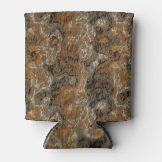 Golden Olive Marble Blikjeskoeler (Voorkant)