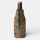 Golden Olive Marble Flesjeskoeler (Fles Achterkant)