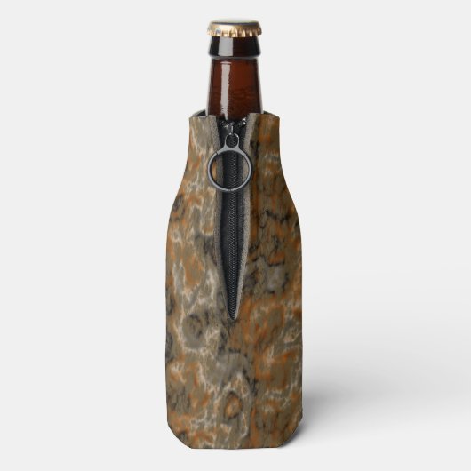 Golden Olive Marble Flesjeskoeler (Fles Achterkant)