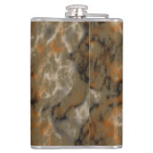 Golden Olive Marble Heupfles (Achterkant)