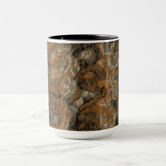 Golden Olive Marble Mok (Midden)