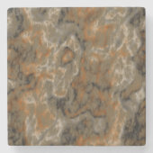 Golden Olive Marble Stenen Onderzetter (Voorkant)