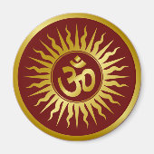 Golden Om Magneet (Voorkant)