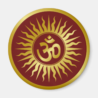 Golden Om Magneet