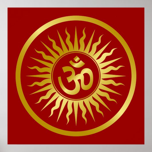 Golden Om Poster (Voorkant)