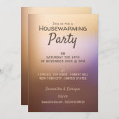 Golden Ombré, de moderne partij voor de opwarming  Aankondiging (Voorkant / Achterkant)