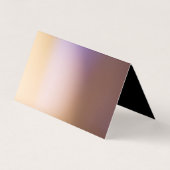 Golden Ombré, Modern Logo/Afbeelding Hartelijk dan Visitekaartje (Achterkant)