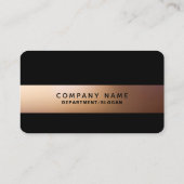 Golden Ombré, Modern Loyalty Card (Achterkant)