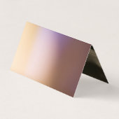 Golden Ombré, moderne foto om de datumkaart op te  Visitekaartje (Achterkant)