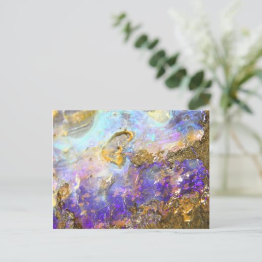 Golden Opal Briefkaart (Staand voorkant)