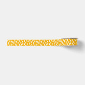 Golden Oranje Dashing Grosgrain Ribbon Lint (Voorkant)