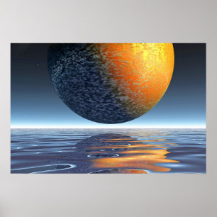 Golden Orb Poster