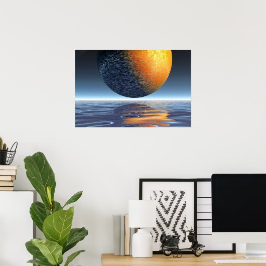 Golden Orb Poster (Thuiskantoor)