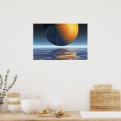 Golden Orb Poster (Keuken)