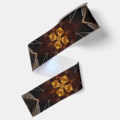 Golden Orb Tower Pattern 00120150507224200 Grosgrain Lint (Achterkant)