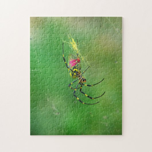 Golden Orb Weaver Spider Puzzle Legpuzzel (Verticaal)