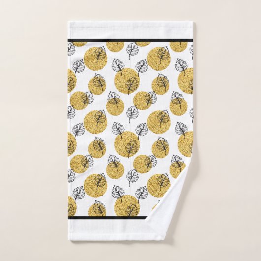 Golden Orbs Bad Handdoek (Handdoek)