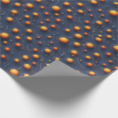 Golden Orbs | Cadeaupapier (Hoek)