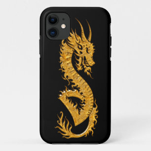 Golden oriental dragon 02 Case-Mate iPhone case