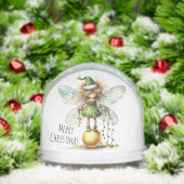 Golden Ornament Fairy  Sneeuwbol (Kerstmis)