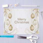 Golden Ornament Kerstfeest Elegant Tissuepapier (Craft)