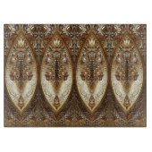 Golden Ornate Cutting Board Snijplank (Voorkant)