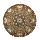 Golden Ornate Dartboard Dartbord (Voorkant)
