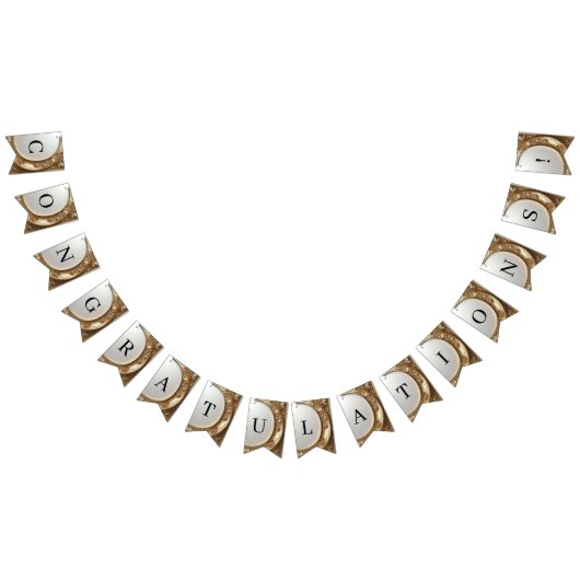 Golden Ornate Frame Bunting Flag Vlaggetjes (Alle)