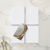 Golden Ornate Frame Gift Tag Cadeaulabel (Met Touw)