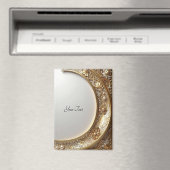 Golden Ornate Frame Magnet (Insitu (Vaatwasser))