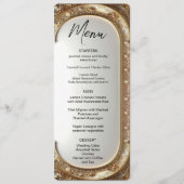 Golden Ornate Frame Menu (Voorkant)
