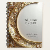 Golden Ornate Frame Planner (Voorkant)