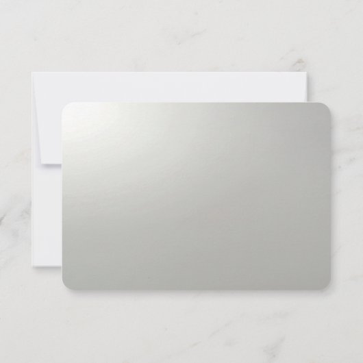 Golden Ornate Frame RSVP Card (Achterkant)