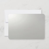 Golden Ornate Frame RSVP Card Kaartje (Achterkant)