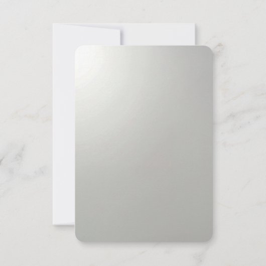 Golden Ornate Frame RSVP Card Kaartje (Achterkant)