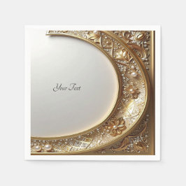 Golden Ornate Frame Servet