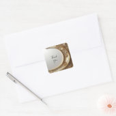Golden Ornate Frame Sticker (Envelop)