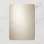 Golden Ornate Frame with Pearls Detail Enclosure Informatiekaartje (Achterkant)