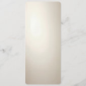 Golden Ornate Frame with Pearls Menu (Achterkant)