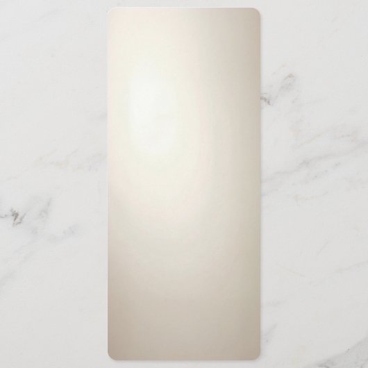 Golden Ornate Frame with Pearls Menu (Achterkant)