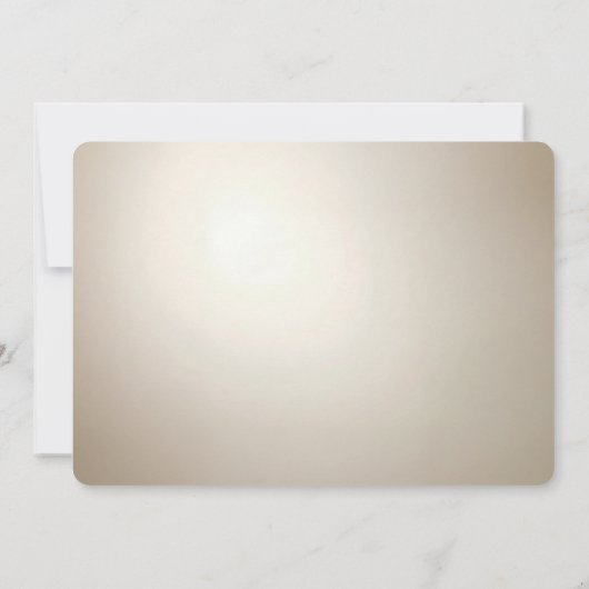 Golden Ornate Frame with Pearls Save The Date (Achterkant)