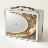 Golden Ornate Lunch box (Voorkant)