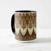 Golden Ornate Mug Mok (Voorkant links)