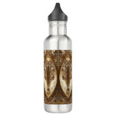 Golden Ornate Water Bottle Waterfles (Links)