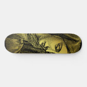 Golden Our Lady of Sorrows Persoonlijk Skateboard (Horizontaal)