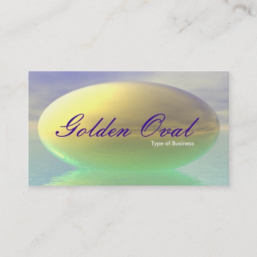 Golden Oval II Visitekaartje (Voorkant)