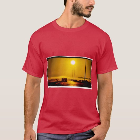 Golden Oversized T-shirt (Voorkant)