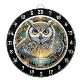 Golden Owl Starlight Design Dartbord (Voorkant)